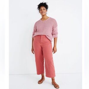 MADEWELL CURVY PETITE SLIM WIDE-LEG PANT